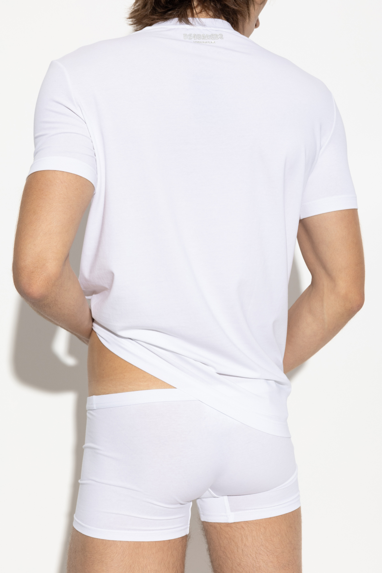 DSQUARED2 UNDER WEAR Tシャツ D9M3S5770 Black T-shirt from the Underwear collection Dsquared2